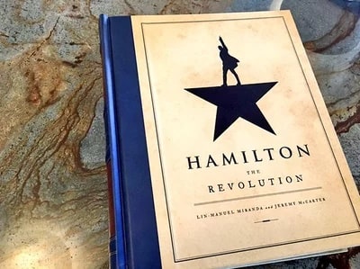 An image of Lin-Manuel Miranda book Hamilton 